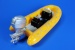 Schlauchboot Maßtab 1:25 (gelb) Nr. mz0004