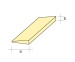 Balsa-Endleiste 10x30/1m beidseitig konisch